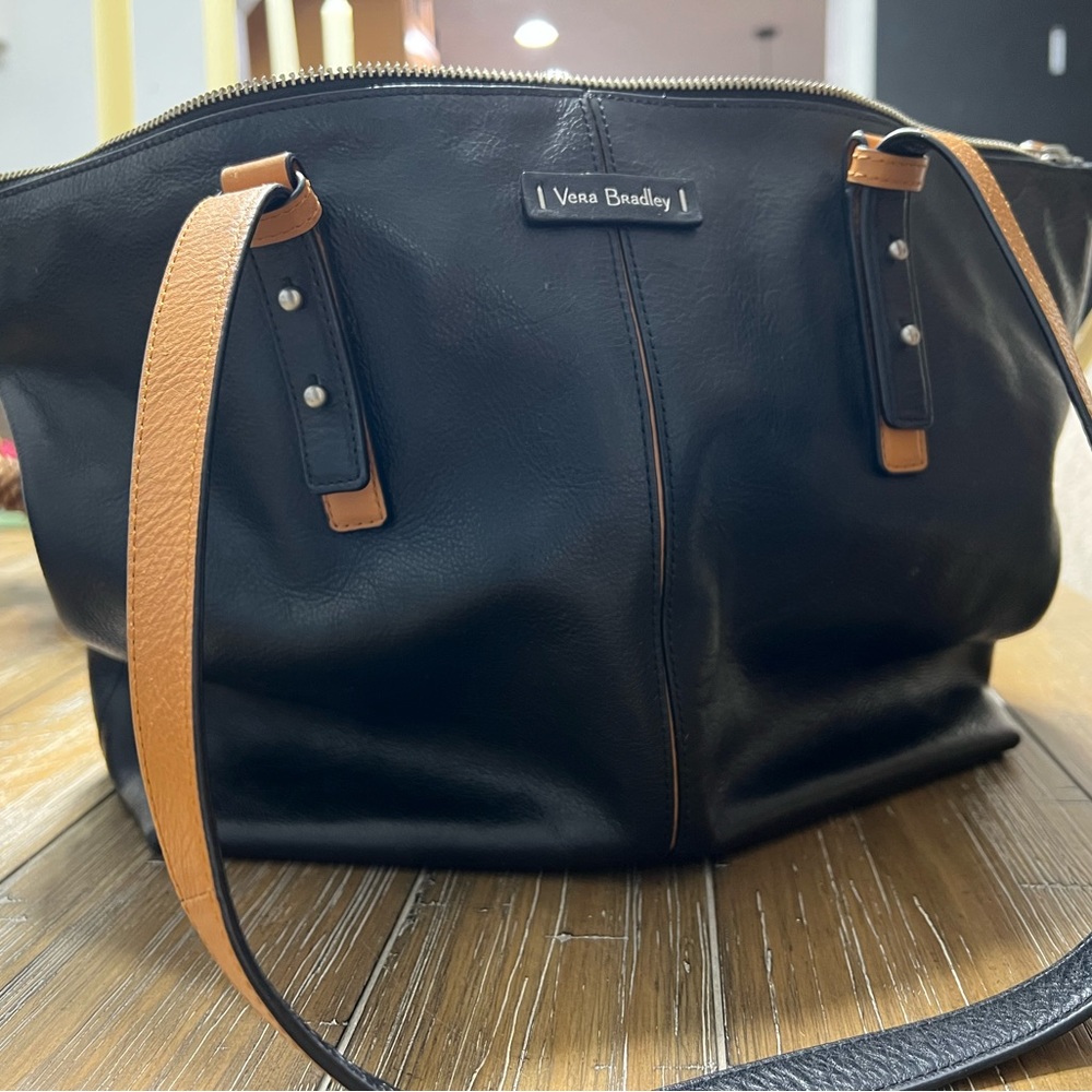 Vera Bradley Leather Tote